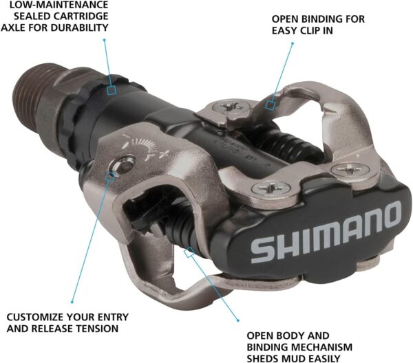 Pedal Shimano PD-M520 Preto