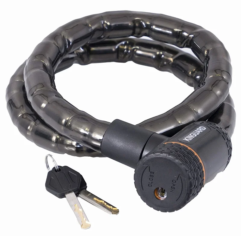 Cadeado Absolute 1,2m X 15mm Com Chave Cor Preto