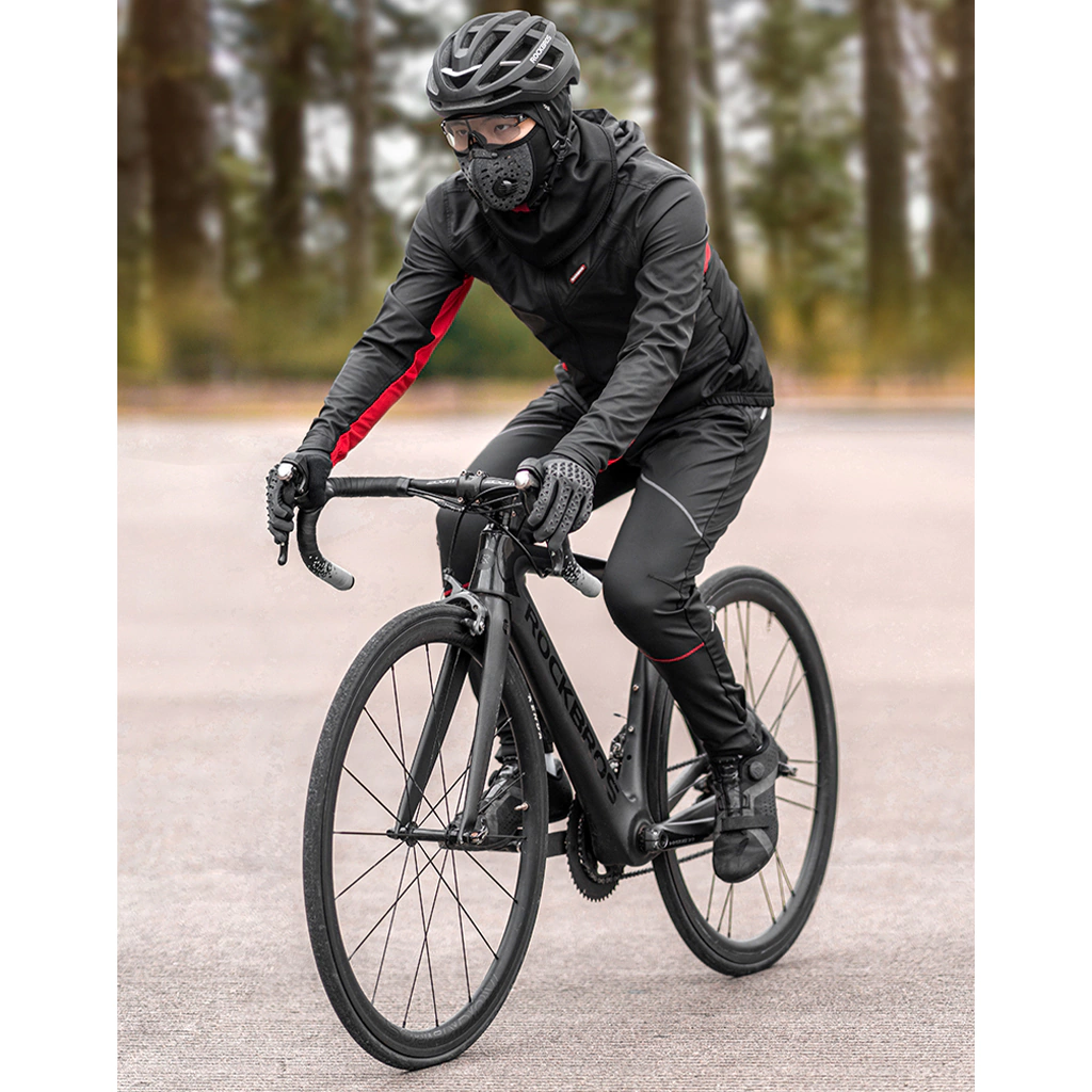 Colete Ciclismo Corta Vento Ert Preto Liso