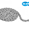 Corrente Kmc Z7 Bike 7v Cinza Fina 116 Elos