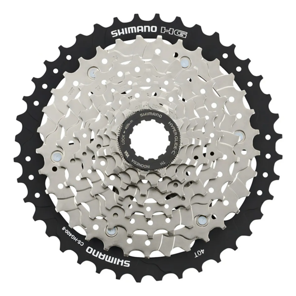 Cassete Shimano Acera Hg400 8v 11-40 Mtb Bike Cor Prateado