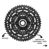 Cassete SunRace 9v 11/50D M983