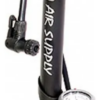 Bomba De Pé Para Bicicleta Giyo Gf-43p Com Manômetro Bike Cor Preto