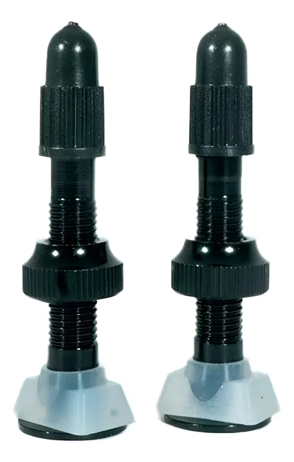 Par Válvulas Tubeless Bico Fino 48mm Base Bike Mtb Tsw