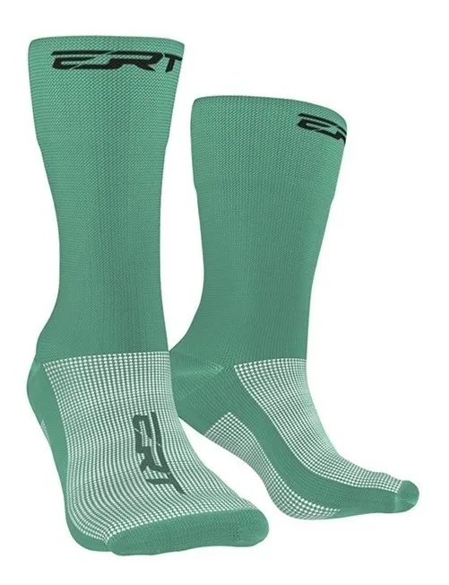 Meia Ciclismo Ert Bike Mtb Speed Cor Verde Água  38/43