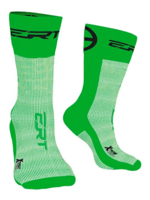 Meia Ciclismo Ert Bike Xtreme Cool- Cor Nova - Verde Total  38/43
