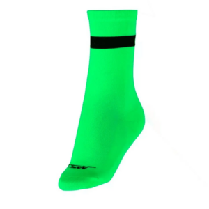 MEIA TSW RIDE SPEED/MTB MOD 1 COMPRESSÃO SUAVE VERDE/PRETO