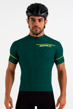 Camisa De Ciclismo New Elite Ert Racing Noble Green
