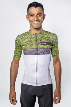 Camisa de Ciclismo New Elite Ert Racing Prata 2.0