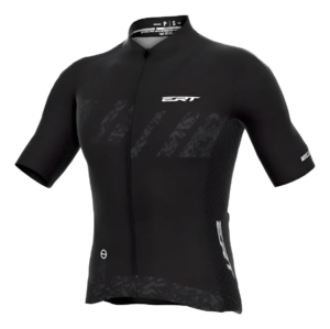 Camisa Ciclismo Ert Premium Titanium Sem Gola Mtb Preta