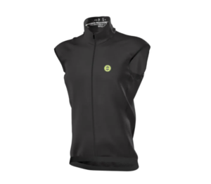 Colete Ciclismo Corta Vento Ert Preto Liso