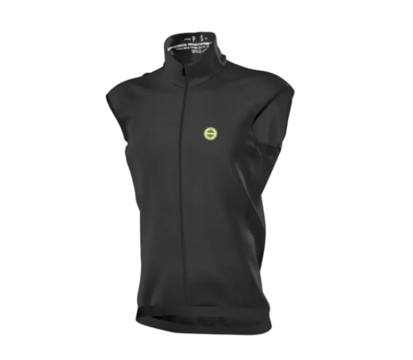 Colete Ciclismo Corta Vento Ert Preto Liso