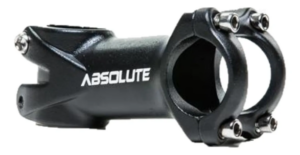 Suporte de guidão (MESA) alumínio ABSOLUTE 31.8 PRETA 5NM