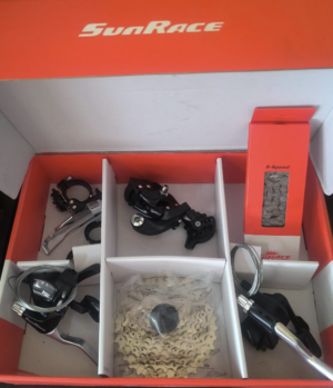 Kit de Transmissão SUNRACE DKM 24 velocidades