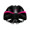 Capacete Ciclismo High One Win Com Pisca Led Cor Preto/Rosa