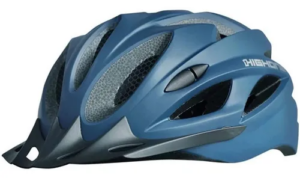 Capacete Ciclista Bike Mtb Win Com Vista Led High One Cor Azul
