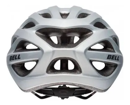Capacete Bike Ciclismo Bell Tracker R Prata Fosco