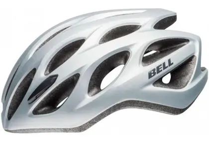 Capacete Bike Ciclismo Bell Tracker R Prata Fosco