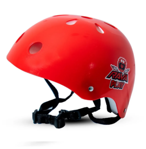 CAPACETE INFANTIL RAVA PLAY VERMELHO