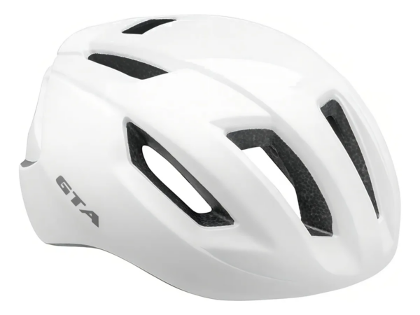 Capacete Ciclismo Gta Bike Road Rider 14 Furos Cor Branco