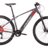 Bicicleta Elétrica Oggi Big Wheel 8.0 32km C/ Acelerador Aro 29 8v Cor Cinza/vermelho