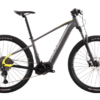 Bicicleta Oggi Elétrica 8.3 Cinza e Amarelo/Vermelho