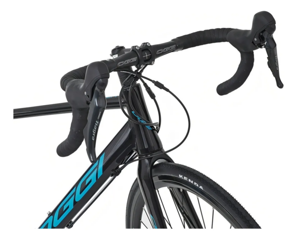 Bicicleta Oggi Speed stimolla alumínio preta/azul