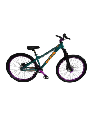 Bicicleta GTA GRAVITY VERDE/VIOLETA ALUMÍNIO