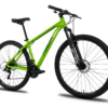 Bicicleta Aro 29 Alumínio Rava Up 21v Mtb Urbana Lazer Cor Verde