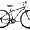 Bicicleta Houston Mirage aro 29 preta/laranja aço