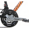 Bicicleta Houston Mirage aro 29 preta/laranja aço