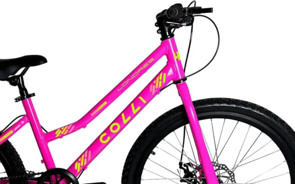 Bicicleta Colli Londres aro 24 Rosa neon