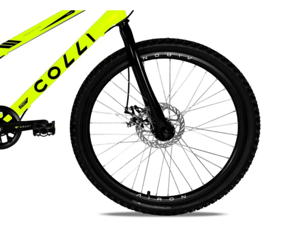 Bicicleta Colli Airon 24 Amarelo neon