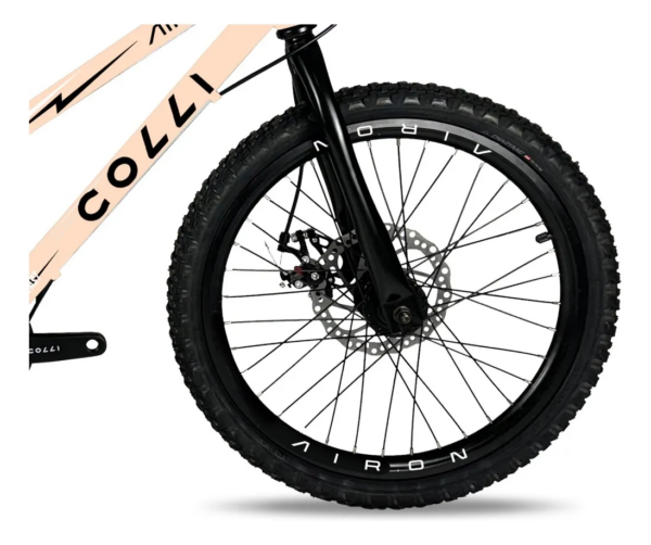 Bicicleta Airon Aro 20 Freio A Disco Cor Bege