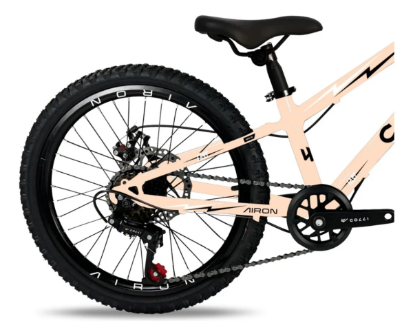 Bicicleta Airon Aro 20 Freio A Disco Cor Bege