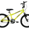 Bicicleta Mountain Bike Infantil Aro 20 Cairu Reb Flash Boy Com V-Brakes