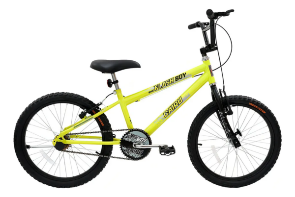 Bicicleta Mountain Bike Infantil Aro 20 Cairu Reb Flash Boy Com V-Brakes