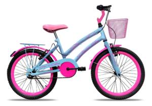 Bicicleta Infantil Celina Aro 20 V-break Colli Cor Azul-celeste Tamanho do quadro 14