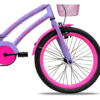 Bicicleta Infantil Celina Aro 20 V-break Colli Cor Lilás Tamanho do quadro 14