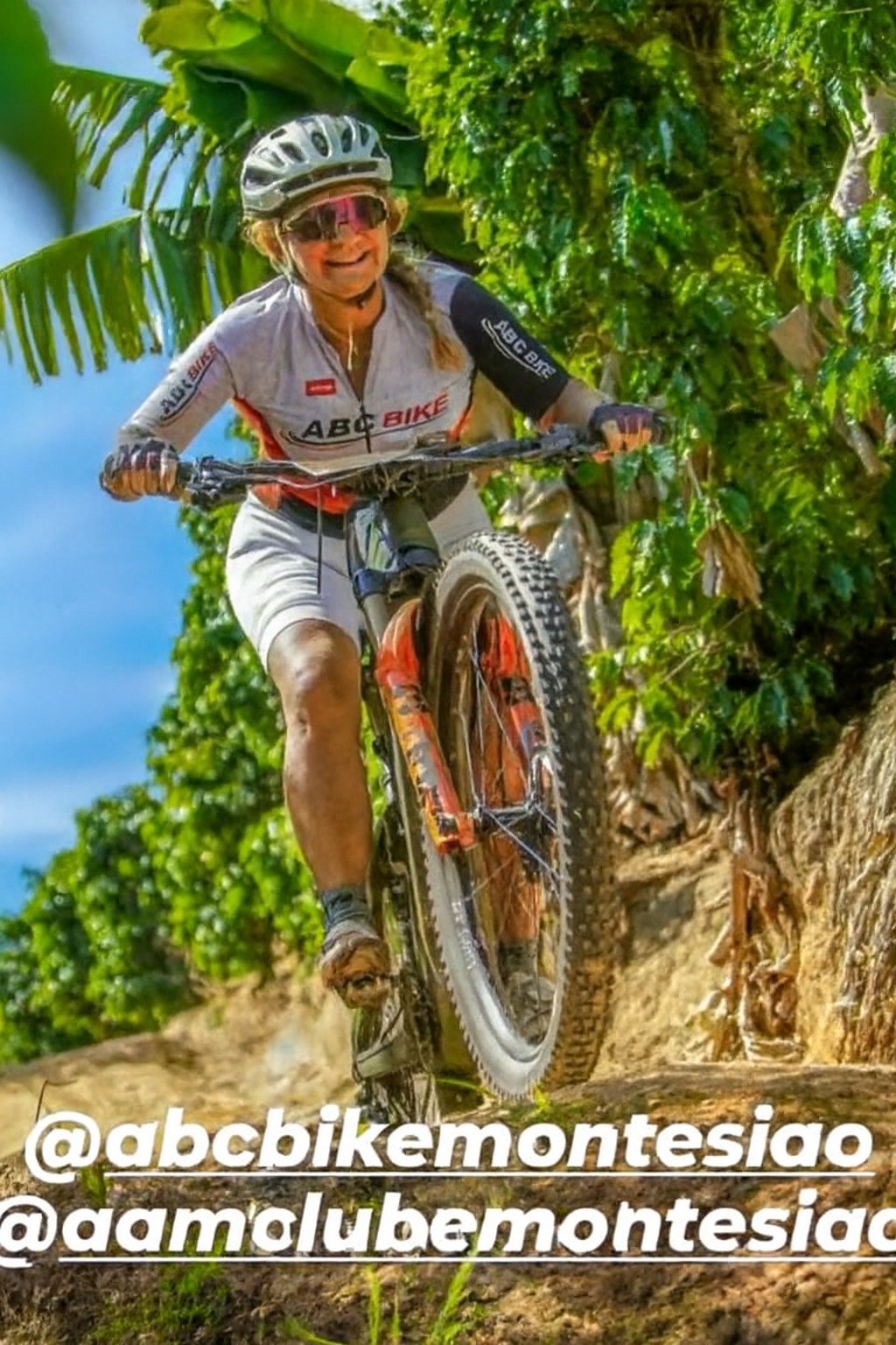 Integrante feminina ABC Bike
